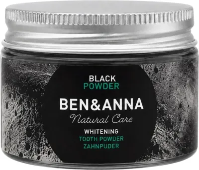 Ben & Anna Ben & Anna Black Powder - Зубной порошок Ben Anna Black Powder отбеливающий, 15 г