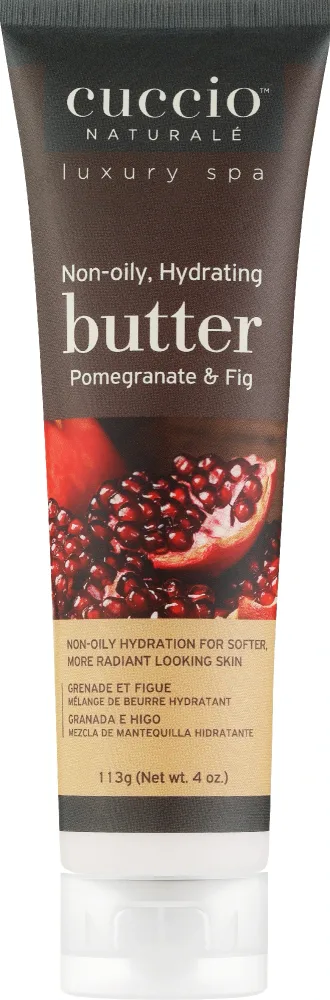 Баттер для тела Cuccio Naturale Pomegranate Fig Body Butter для рук, ног и тела, с гранатом и инжиром, в тубе, 113 г