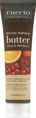 Баттер для тела Cuccio Naturale Citrus Wildberry Body Butter для рук, ног и тела, с цитрусами и лесными ягодами, в тубе, 113 г