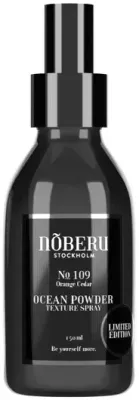 Noberu Of Sweden Noberu Stockholm №109 Orange Cedar Ocean Powder Texture Spray Limited Edition - Спрей для укладки волос Noberu Stockholm №109 Orange Cedar Ocean Powder Texture Spray текстурирующий, лимитированная серия, 50 мл