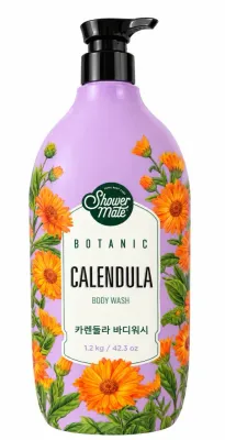 Гель для душа KeraSys Shower Mate Botanic Calendula Body Wash «Календула», 1200 мл