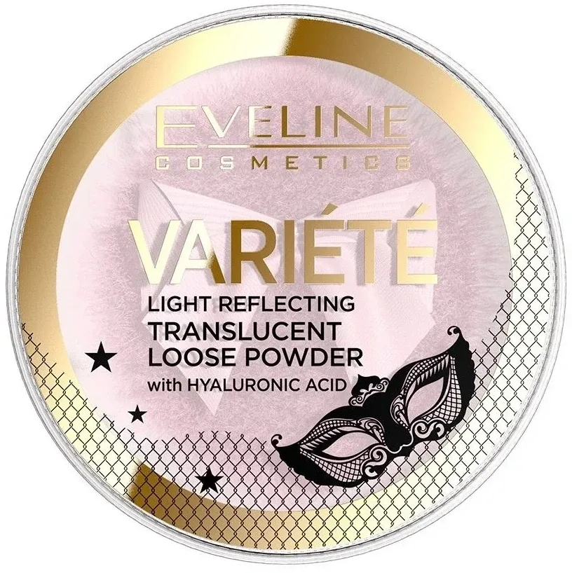 Пудра рассыпчатая фиксирующая Eveline Cosmetics Variete Light Reflecting Translucent Loose Powder, 5 г