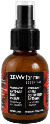 Крем для лица мужской ZEW For Men Essential Regenerating Anti-Age Face Cream восстанавливающий, для жирной и комбинированной кожи, 50 мл