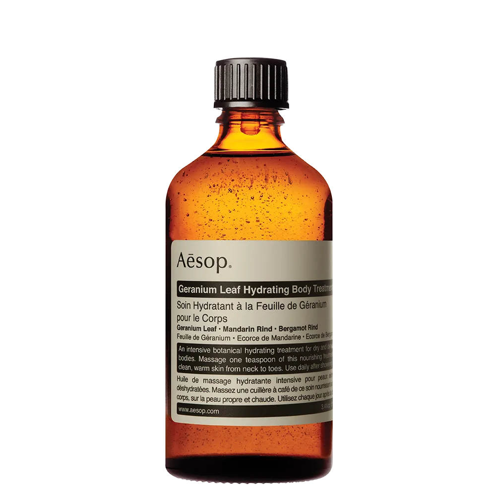 Масло для тела Aēsop Geranium Leaf Hydrating Body Treatment, 100 мл
