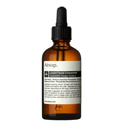 Увлажняющий концентрат-сыворотка для лица с витамином C Aesop Lucent Facial Concentrate