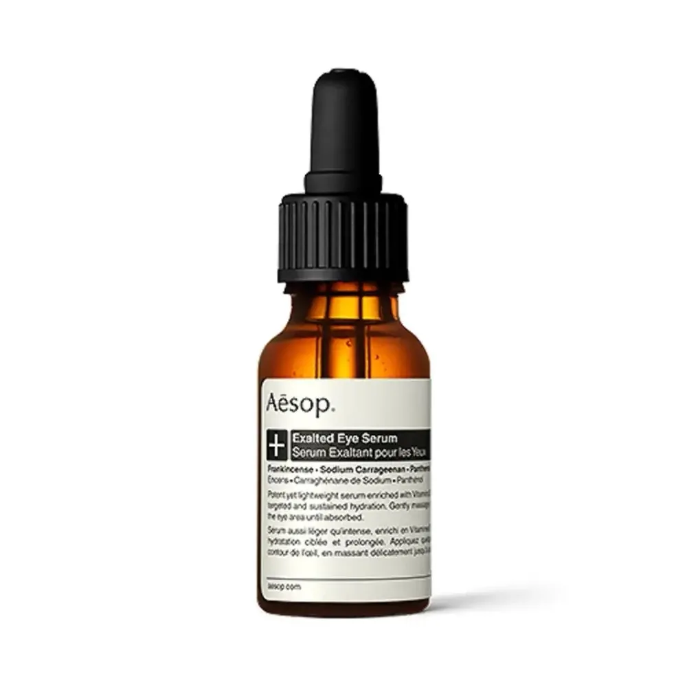 Разглаживающая увлажняющая сыворотка для кожи вокруг глаз Aesop Exalted Eye Serum, 15 мл