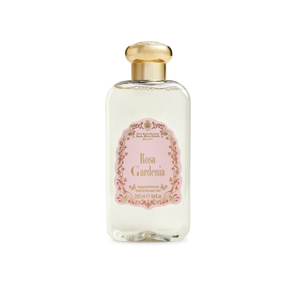 Гель для душа Santa Maria Novella Rosa Gardenia, оттенок сменный блок