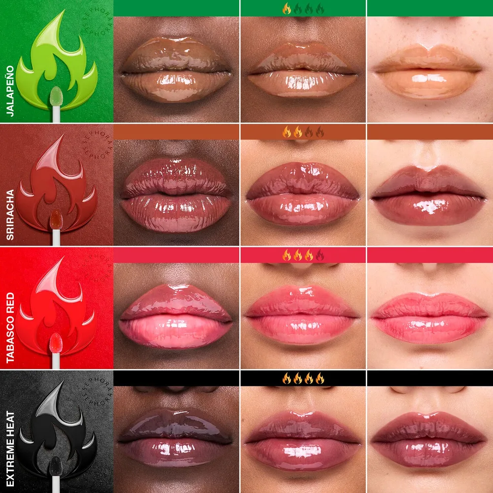 Помада увеличивающая губы Sephora Collection OUTRAGEOUS PLUMP VOLUME x TABASCO, 6 мл, оттенок Sriracha