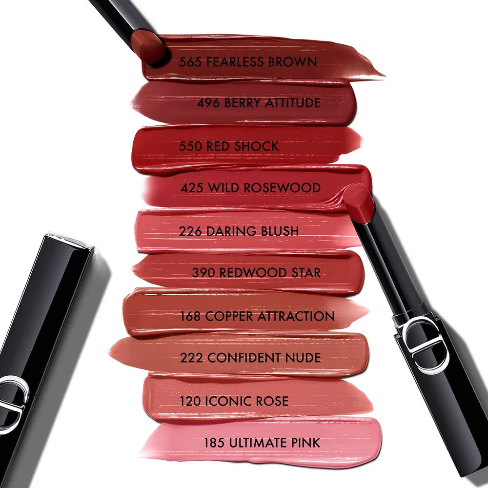 Ультрапрочная помадка с блестящим покрытием DIOR Rouge Dior On Stage, оттенок 168 Copper Attraction