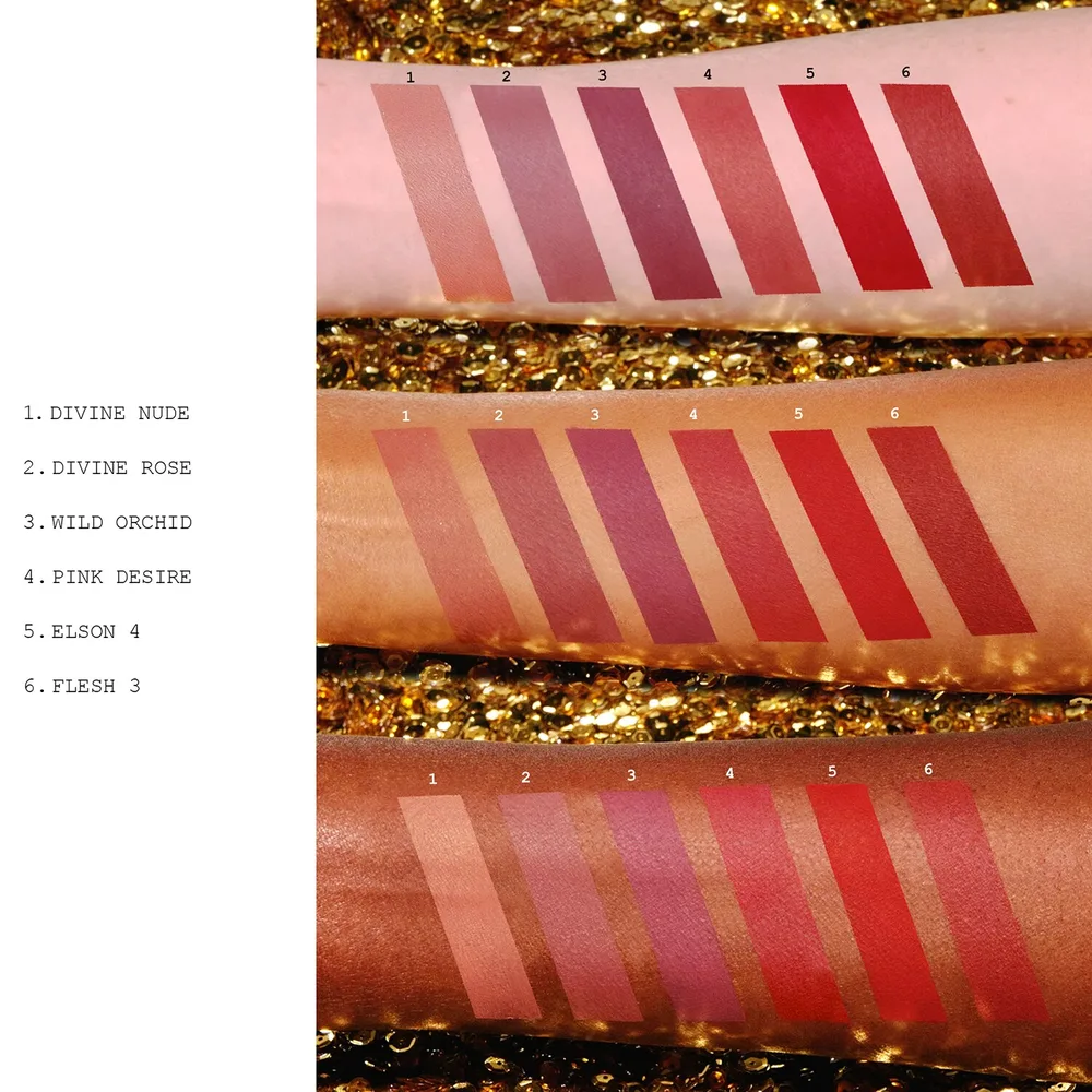 Помада для губ PAT McGRATH LABS LiquiLUST Divine Rose II Collection, оттенок LUST LIPSTICK ELSON 4