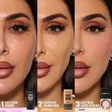 Утрясающий пудр с фиксацией в мини-формате Huda Beauty Baby Bake Mini Easy Bake Loose Powder, оттенок Sugar Cookie — фото 3