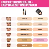 Корректор для глаз в жидкой текстуре Huda Beauty #FAUXFILTER Luminous Matte, 2 мл, оттенок Praline 6.3N — фото 4