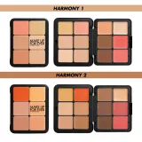 Палетка для макияжа многофункциональная для кожи Make Up For Ever HD Skin All-In-One Palette, 26.5 г, оттенок H1 — фото 1