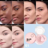 Сыпучий пудр для фиксации Sephora Collection Размыть это, 7.5 г, оттенок 02 Brightening peach — фото 4