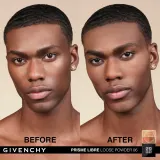 Пудра в компактной упаковке. Путешественный формат Givenchy Prisme Libre Loose Powder Mini, 3 г, оттенок N03 - Voile Rosé — фото 2