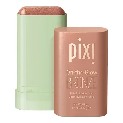 Макияж для лица - Крем-праймер "Гладкая кожа" Pixi ON-THE-GLOW BRONZE, 19 г