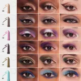 Тени для век и карандаш Sephora Collection 12H Colorful, 1.4 г, оттенок 00 White matte — фото 1