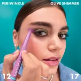 Тени для век и карандаш Sephora Collection 12H Colorful, 1.4 г, оттенок 00 White matte — фото 3