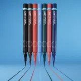 Точный глазной лайнер в карандаше Sephora Collection 12H Intense Ink Felt Liner Classic Line, оттенок 03 Navy blue — фото 3