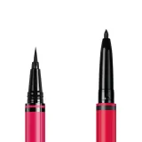 Двусторонний eyeliner в жидкой и карандаш для глаз, стойкость 16 часов Valentino Twin Liner, 8 г, оттенок 01 чёрный & Nero — фото 1