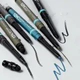 Sephora Collection 12h Retractable Eyeliner Waterproof, 0.3 г, оттенок 09 Glitter чёрный — фото 3