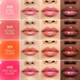 Масло для губ, 92% натуральных ингредиентов GUERLAIN KissKiss Bee Glow Oil, 9.5 мл, оттенок 258 Rose Glow — фото 1