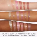 Блеск для губ с блестками Tarte Maracuja Juicy Lip Shimmer Glass Plump, 2.7 г, оттенок Peach — фото 3