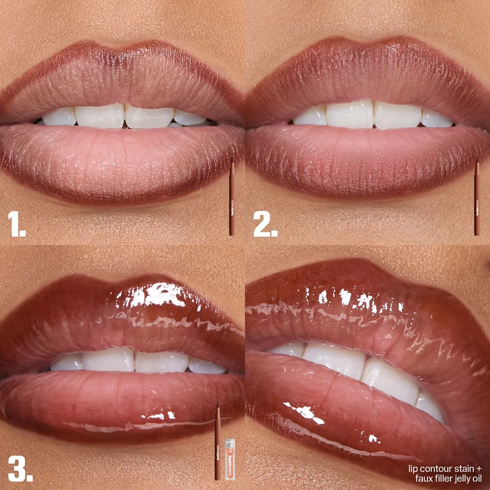 Карандаш для губ Huda Beauty Lip Contour Lip Stain, 1 мл, оттенок Cinnamon