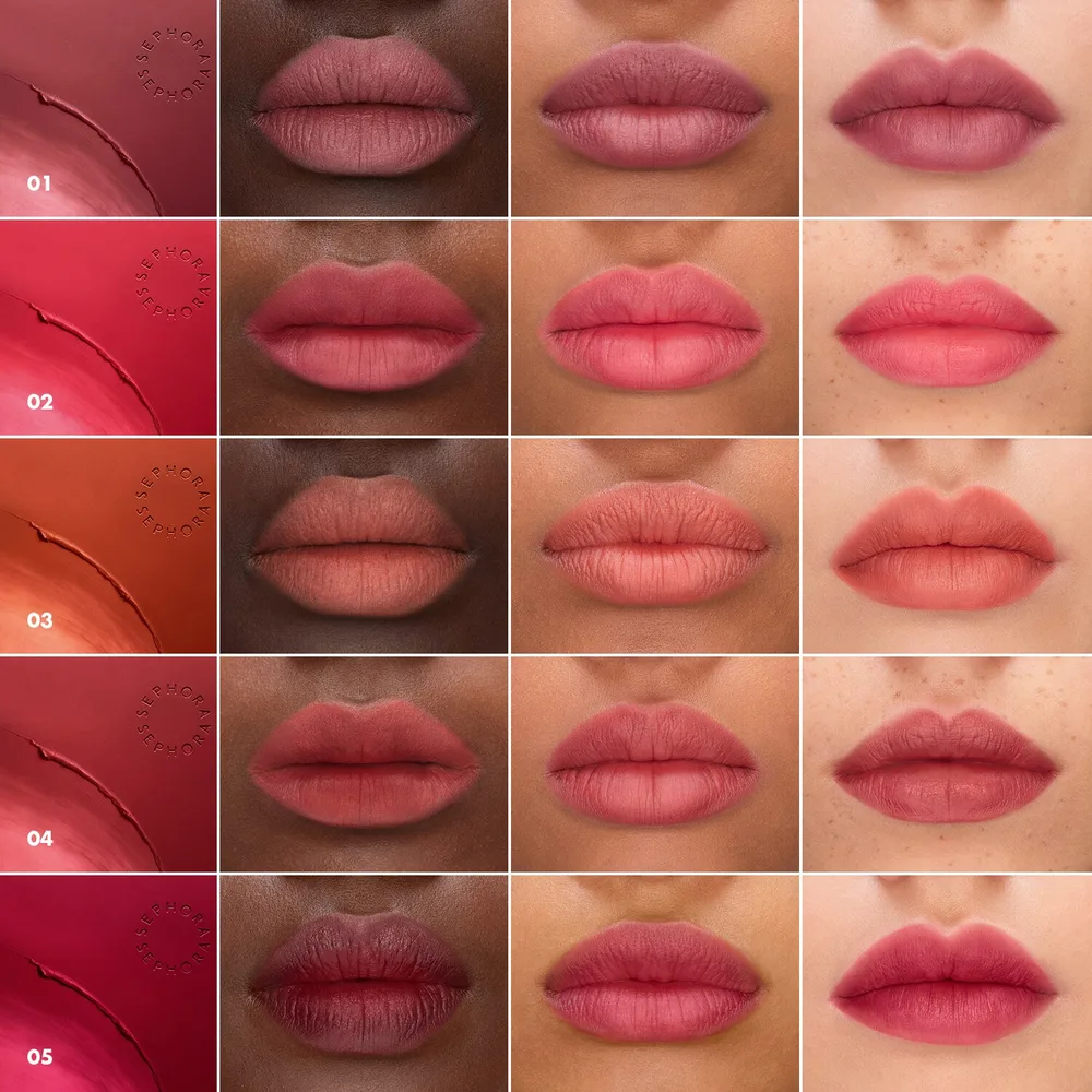 Матовая помадка с эффектом размытия Sephora Collection ROUGE IS NOT MY NAME CLOUD MATTE, 3 г, оттенок 04 Blown kiss