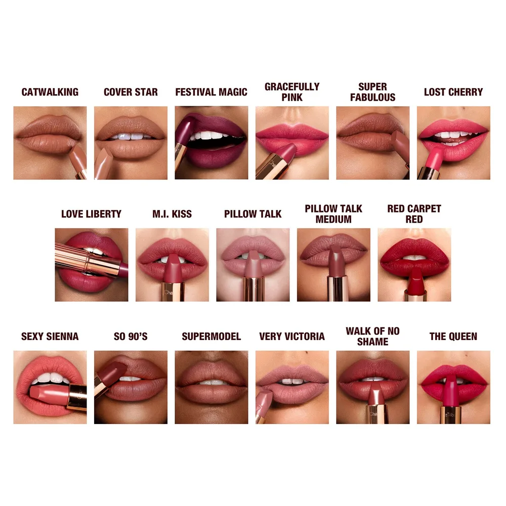Помада для губ "Мэтт Лав" Charlotte Tilbury Hollywood Beauty Icon, 3.5 г, оттенок Supermodel