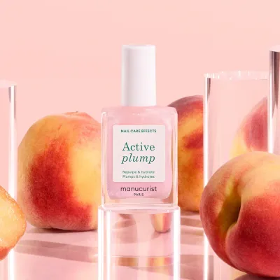 Manucurist Active Plump лак-уход для ногтей, перламутрово-розовый