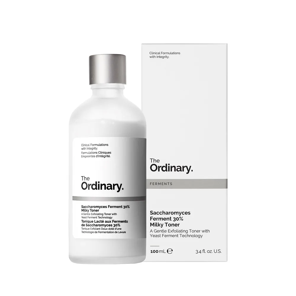 Нежный пилинг-тоник The Ordinary Tonique Lacté aux Ferments de Saccharomyces 30%, 100 мл