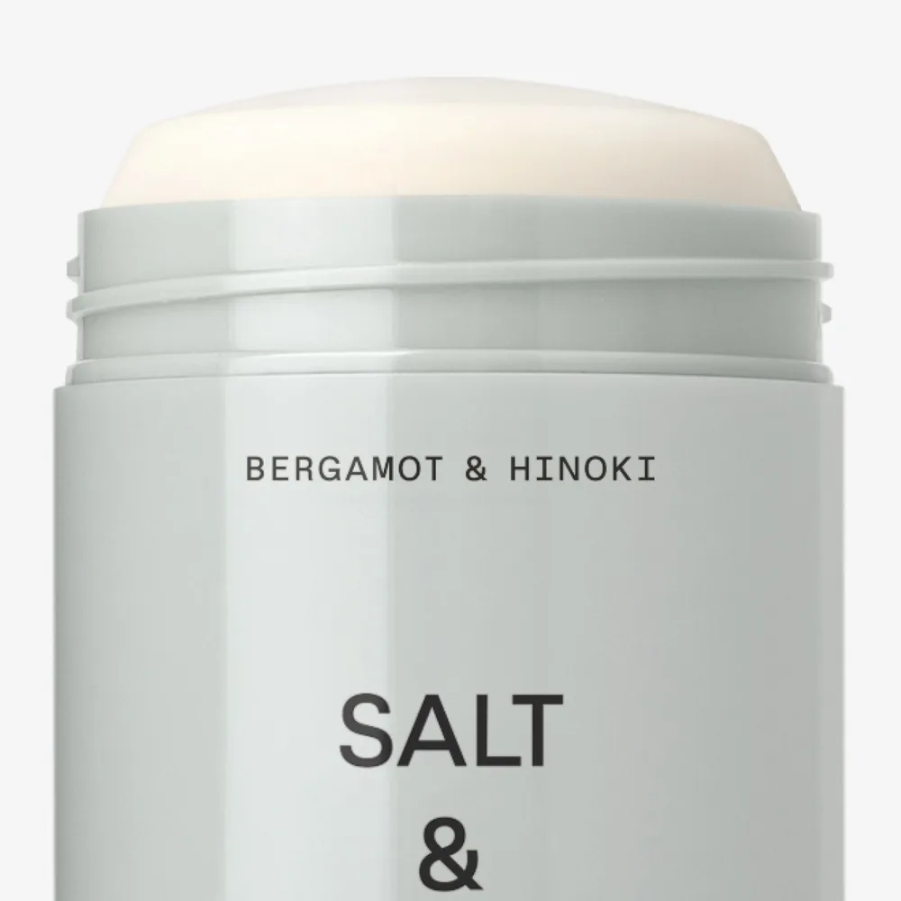 Salt And Stone, твёрдый дезодорант бергамот и кипарис хиноки, 75 г