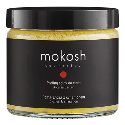 Mokosh Апельсин с корицей солевой пилинг для тела 300 г