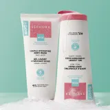 Гель для душа "Мята и Лимон" Sephora Collection Gentle moisturizing gel for washing face and body, 200 мл — фото 1