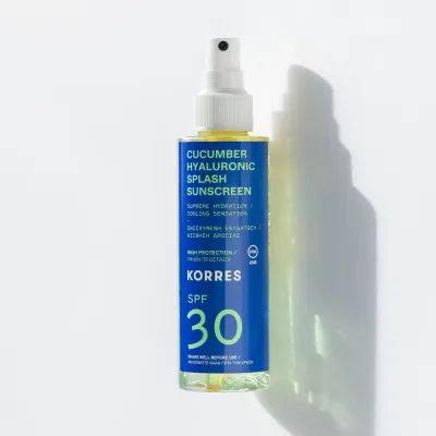 Korres Cucumber Hyaluronic Спрей солнцезащитный для лица и тела 150 мл