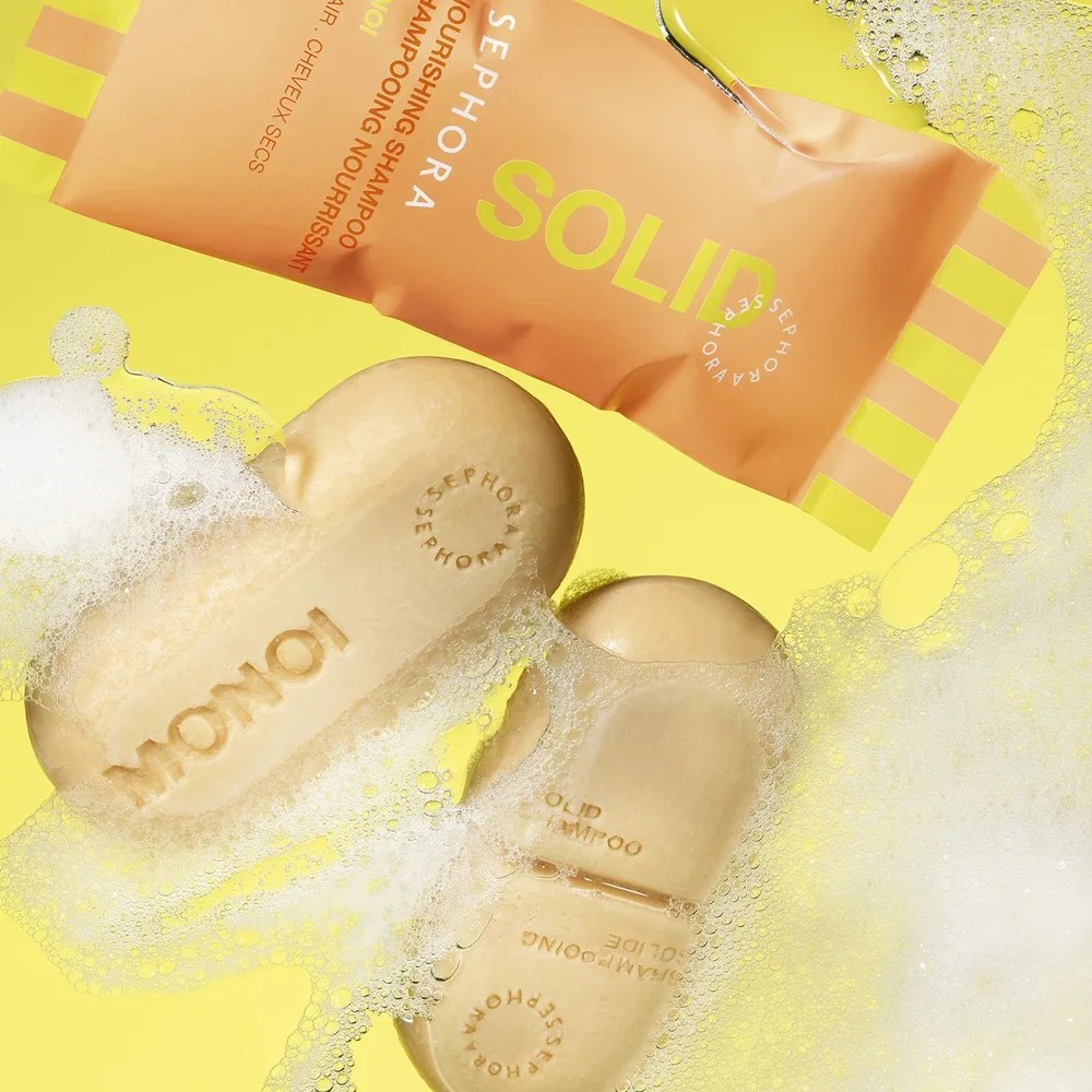 Набор косметики для волос: Суперпенящий Sephora Collection Shampoo in a bar, 80 г, оттенок Szampon odżywczy