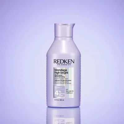 Набор косметики для волос "Шампунь и кондиционер" Redken Blondage High Bright Hair Shampoo, 300 мл