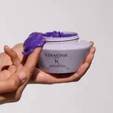 Набор косметики для волос "Шампунь и кондиционер" Kérastase BLOND ABSOLU Ultra-Violet Mask, 200 мл — фото 5