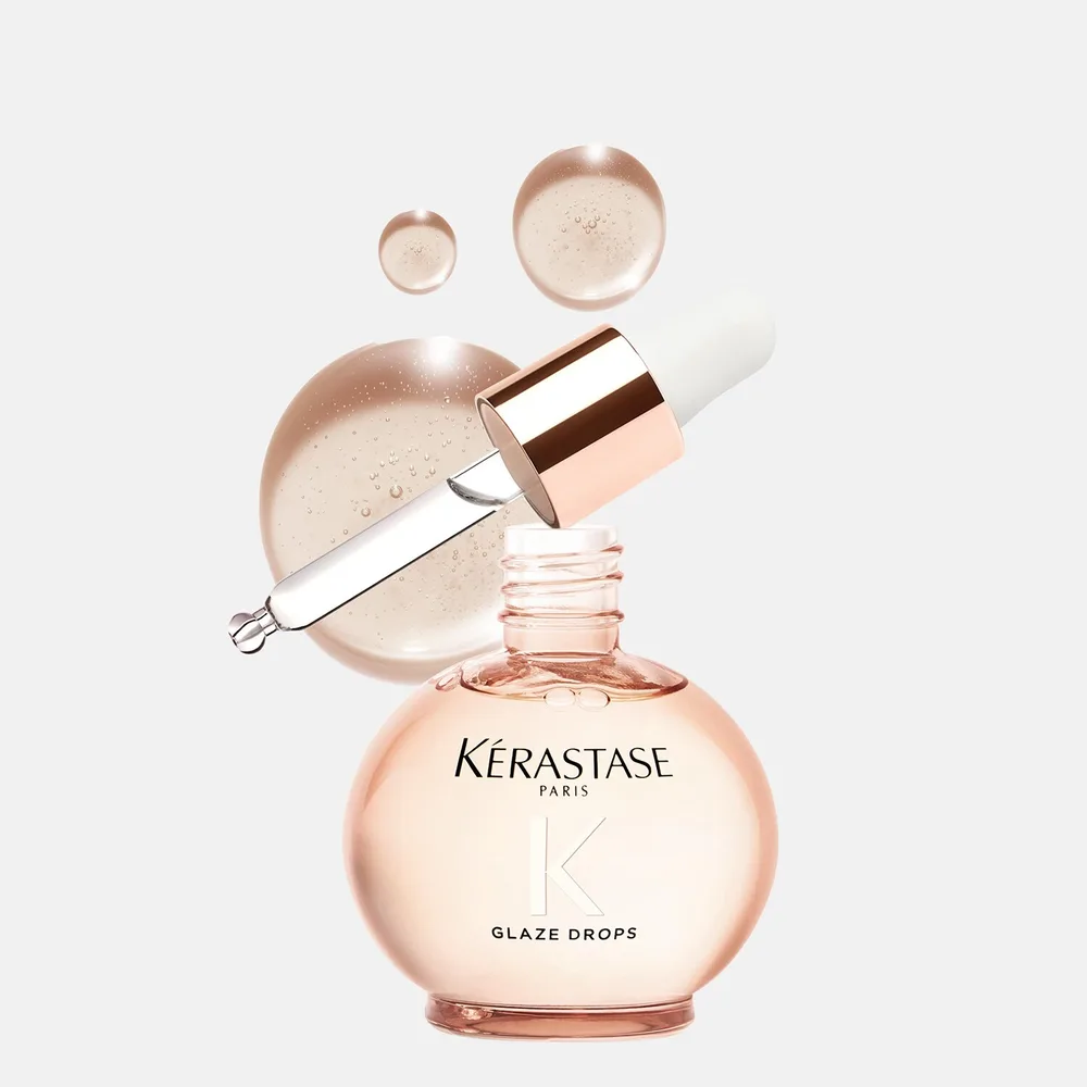 Масло для волос: Олейк наблышчающий Kérastase Gloss Absolu Glaze Drops, 45 мл