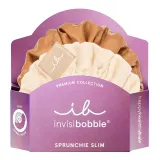Набор 2 резинок для волос invisibobble Sprunchie Slim Premium, оттенок Crème de Caramel — фото 1