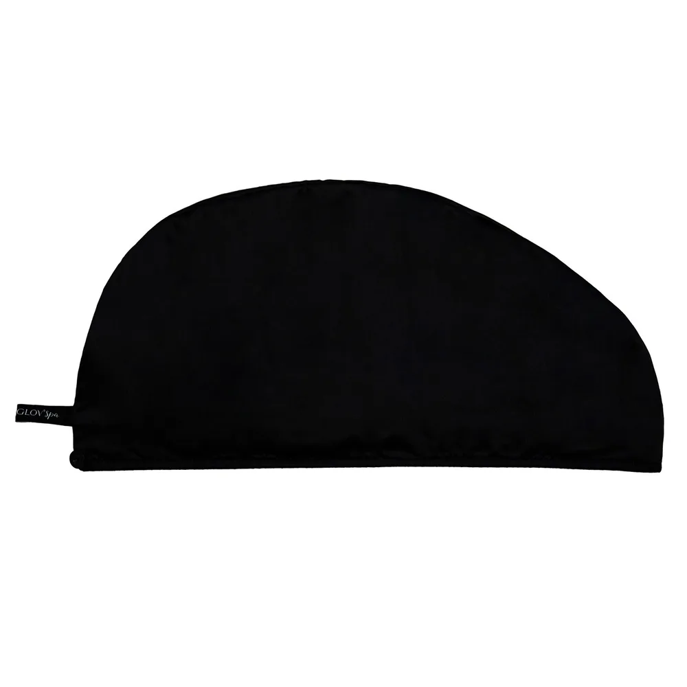 Двусторонний тюрбан для волос черного цвета GLOV Hair Wrap, 1 шт
