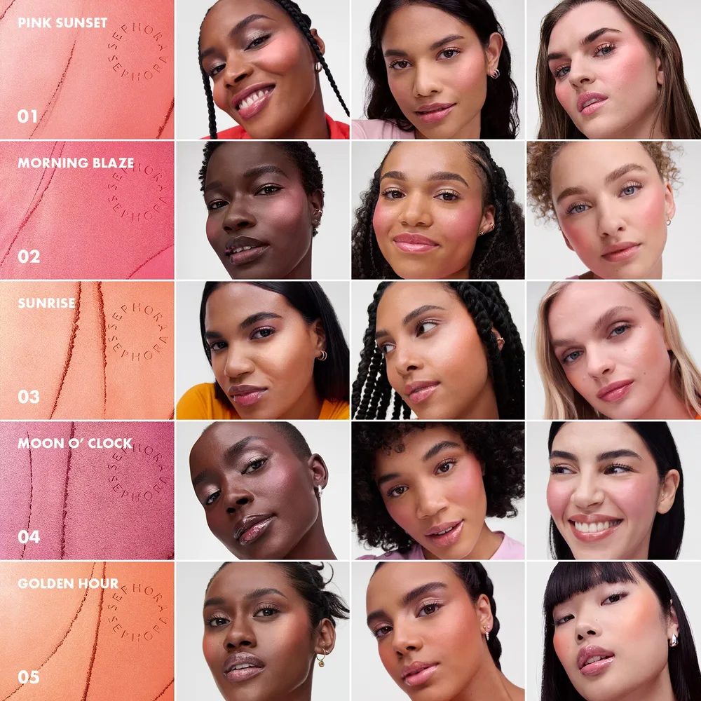 Румяна-хайлайтер Sephora Collection Colorful Blush Glaze, 3.5 г, оттенок 05 Golden hour