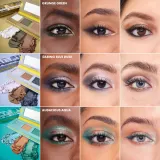 Тушь для ресниц "Гламур" Sephora Collection Mini Mix Palette: mini eyeshadow palette, оттенок Daring Blue Dusk — фото 2