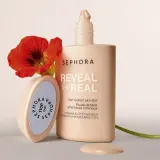 Жидкое тональное средство с эффектом сияния Sephora Collection Reveal The Real, 30 мл, оттенок 280Y Deep — фото 4