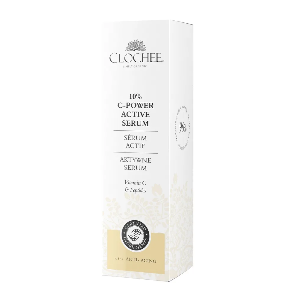 Clochee 10% C-Power Active Serum сыворотка для лица с витамином C, 30 мл