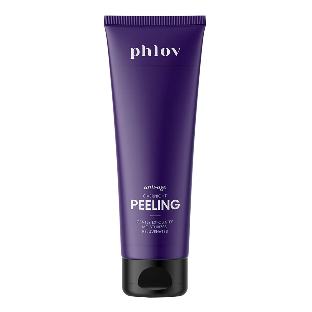 Пилинг-пенка для лица Phlov Anti-Age OVERNIGHT PEELING, 100 мл