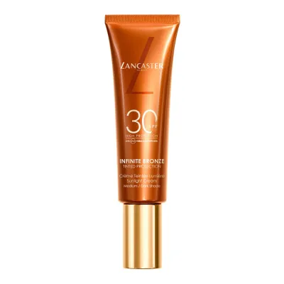 Крем для загара SPF30 Lancaster Protective bronzing face cream SPF30, 50 мл