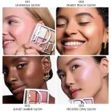 Палетка для макияжа Dior Backstage Backstage Glow Maximizer, 10 г, оттенок 003 Pearly Peach Glow — фото 3