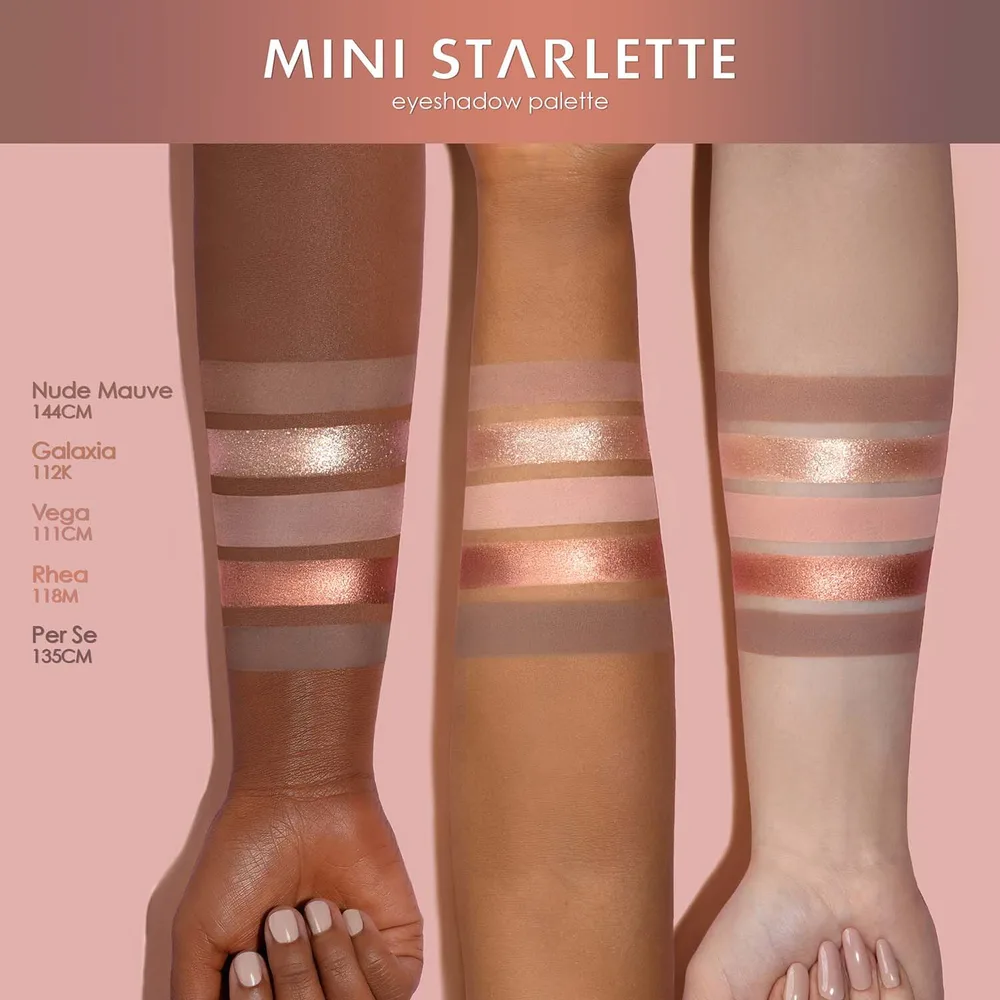 Палетка теней для век Natasha Denona Mini Starlette Palette, 4 г